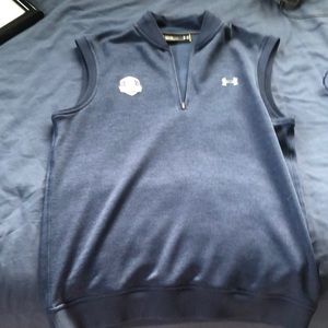 Under armour sleeveless golf jacket.